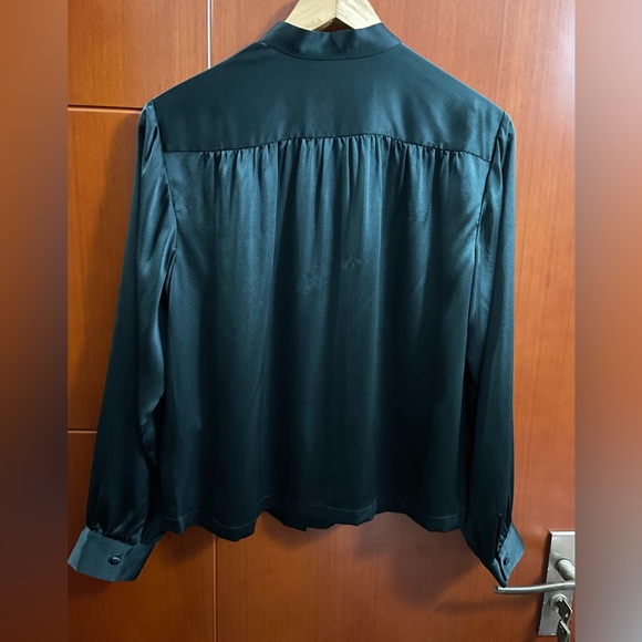 DÔEN Judith Silk Tieneck Blouse - Picture 10 of 11